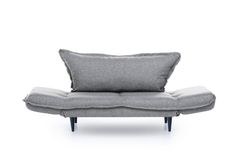 Futon Vino 2-Zitsbank, Grijs