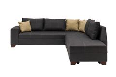 Esse Corner Sofa Right Chaise, Dark Grey