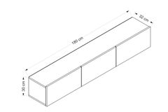 Rigel TV-Meubel, Wit