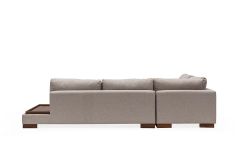 Tulip Hoekbank Rechts, Creme (Zonder pouf)