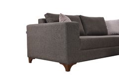 Masse Hoekbank Rechts, Bruin