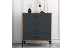 Lisbon Chest of Drawers, Anthracite