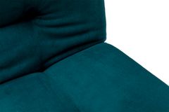 Hippo 3-Zitsbank, Groenblauw