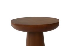 Tucas Home Mushroom Bijzettafel, 70 cm, Walnoot