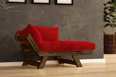 Woodesk Aller Fauteuil, Rood