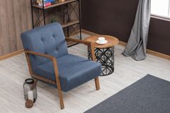 Cinque Terre Fauteuil, Donkerblauw