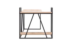 Lissa Corner Study Desk, Black