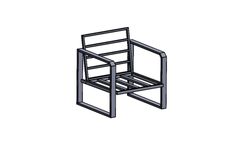 Merit Zwart Tuinbank, Grijs