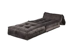 Mocca Opklapbare Fauteuil, Rookgrijs
