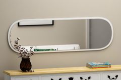 Mone Ceos Decoratieve Spiegel, Wit