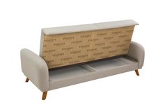 Hera 3-Zitsbank met slaapfunctie met opslagruimte (Kleurkeuze Stof In Showroom)