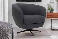 Cratos Armchair, Charcoal