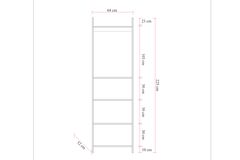 Dynamyc Modulekast , Enkeldeur 08