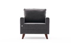 Bella Soft Fauteuil, Antraciet