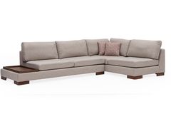 Tulip Hoekbank Links, Creme (Zonder pouf)