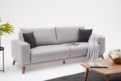 Lego 3-Zitsbank met slaapfunctie, Grijs