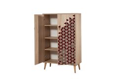 City Tall Sideboard, Red