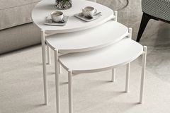 Medway Lenny Zettafelset , 3-delig, Wit