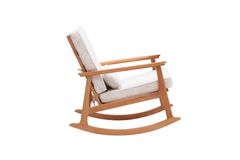 Asien Scandinavische Schommelstoel , Creme &Natuurlijke Kleur