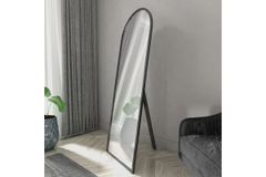 Ellia Oval Free Standing Mirror, Black