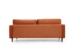 Rome Two Seater Sofa, Burnt Orange