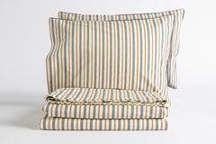 Luna Loft Reversible Ranforce Duvet Cover Set, Double Size, Multicolour