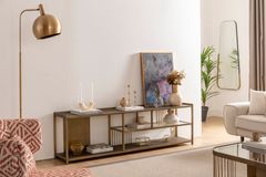 Sinta TV-meubel, Messing