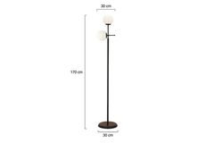 Apliqa Gael Vloerlamp, Zwart