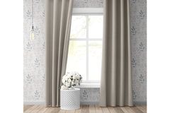 Jappe Blackout Curtain Pair, 140 x 260 cm, Cream