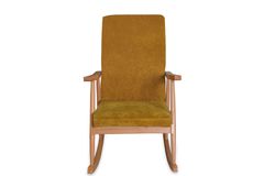 Asedia Trend Schommelstoel, Mosterd & Natuurlijke Kleur