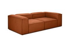 Frid Linnen 2-Zitsbank, Steenrood