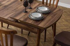 Fergana Keuken Tafelset, 4 Stoelen, 130X80