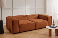 Frid Linnen 2-Zitsbank, Steenrood