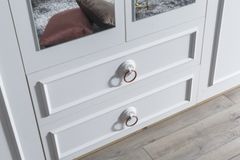 Marbella Kledingkast, 6 Deuren, Met Spiegel