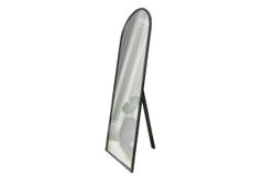 Ellia Oval Free Standing Mirror, Black