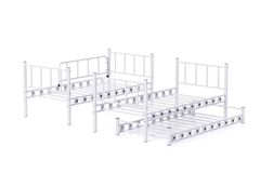 Alphubel Stapelbed met Onderbed, 90x200 cm