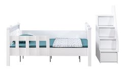 Deluxe Stapelbed, 90x200 cm, Wit