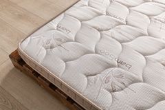 Bamboo Visco Orthopedisch Dekmatras, 90x200 cm