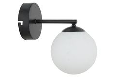 Apliqa Sidra Wandlamp, Zwart