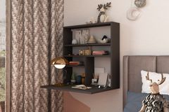 Folding Study Desk, Grey