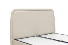 Luna Arche Boxspring Set, 160x200 cm, Creme