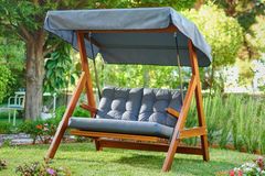 Helen 2-Person Porch Swing, Grey