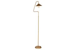 Apliqa Helga Vloerlamp, Mat Goud
