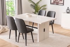 Luke Eettafel, Wit, 160X90