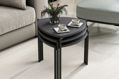 Medway Lenny Zettafelset , 3 Delig, Antraciet