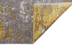 Moretti Dubbelzijdig Tapijt, 77x300 cm, Geel