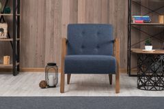 Cinque Terre Fauteuil, Donkerblauw
