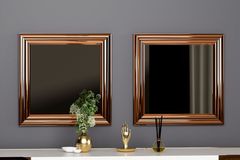 Mone Spiegelset, 2 Stuks, Brons