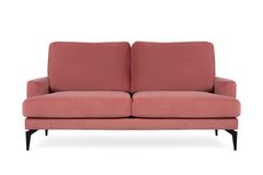 Matilda Two Seater Sofa, Dusty Pink
