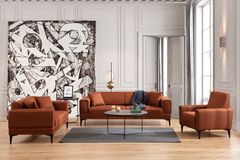 Horizont Fauteuil, Steenrood